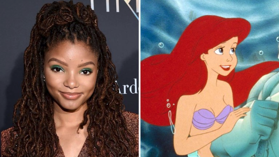 Halle Bailey as the new Little Mermaid