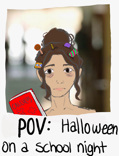 POV: Halloween on a School Night