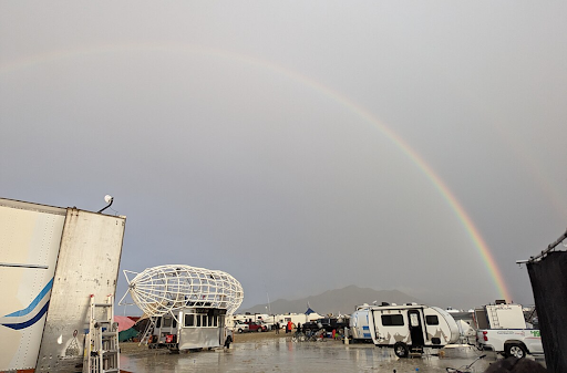 Burning Man Washed Out