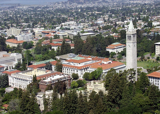 Voters in 1996 banned the use of race-based admissions at California universities, such as UC Berkeley. Image via UC Berkeley.