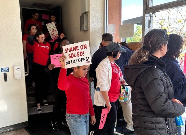 Unions Protest School Layoffs