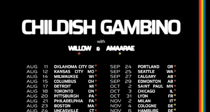 Childish Gambino: The New World Tour