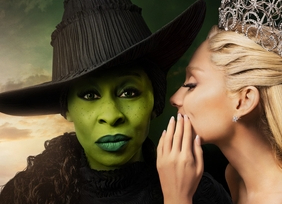 Wicked (2024) poster. Image via Wikipedia.