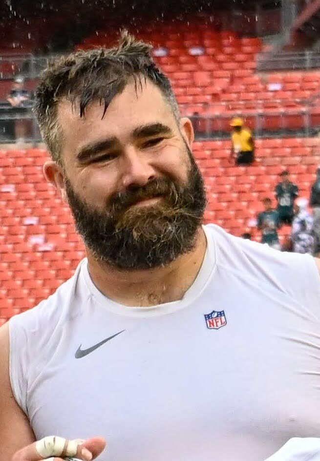 Jason Kelce. Image via Wikimedia Commons.