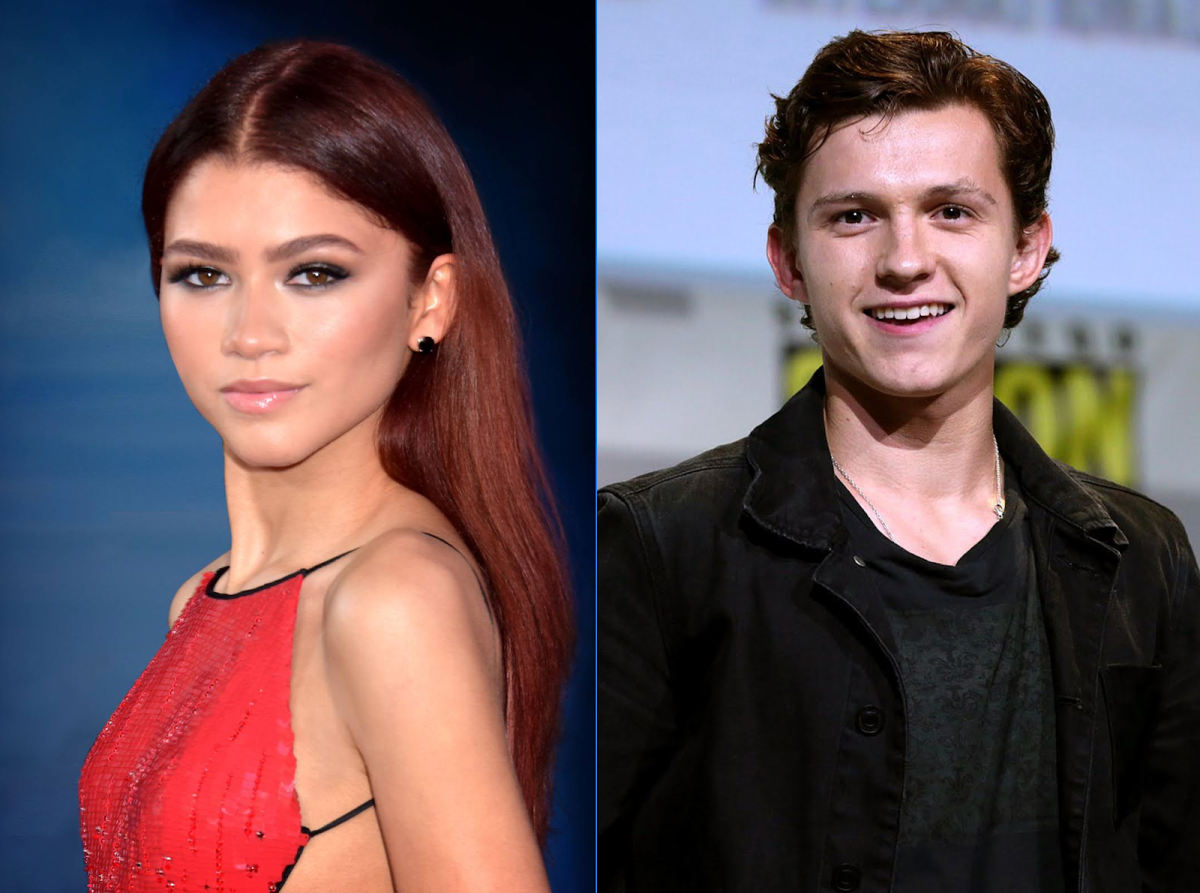 Zendaya and Tom Holland. Image via Wikipedia.