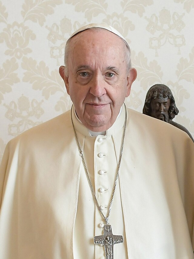 Pope Francis. Image via Wikimedia Commons.