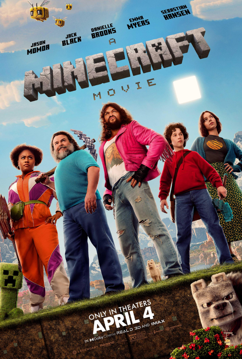 A Minecraft Movie poster. Image via Warner Bros.