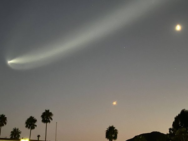 SpaceX Falcon 9 Rocket Lights Up the Night