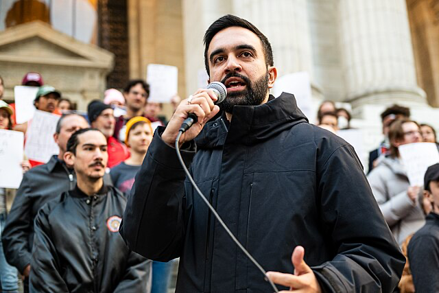Zohran Mamdani, Mayor of New York City. 